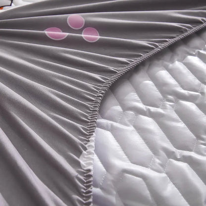 Housse de matelas imperméable chat zoom