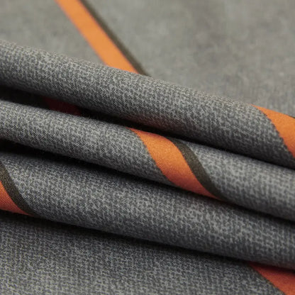 Protège-matelas imperméable rayures orange cote