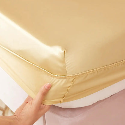 Protège-matelas intégrale doré sans taies cote